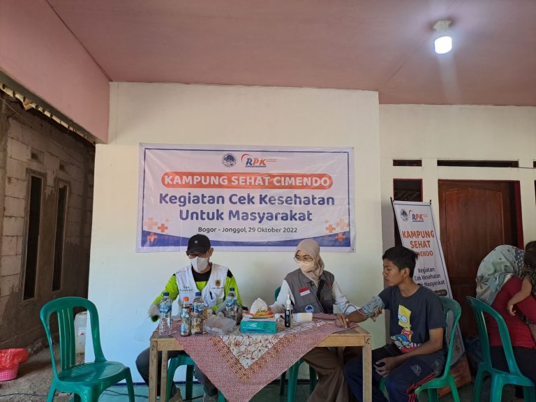 Report Program Cek Kesehatan Cimendo