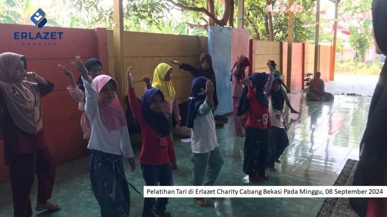 Pelatihan Tari Erlazet Charity Cabang Bekasi, Minggu, 6 September 2024