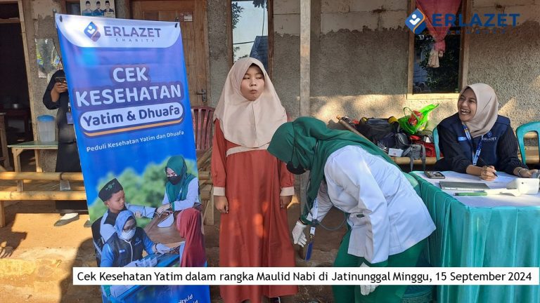 Cek Kesehatan Yatim Maulid Nabi