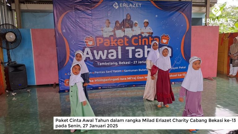 Paket Cinta Awal Tahun Erlazet Charity Cabang Bekasi