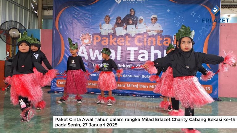 Paket Cinta Awal Tahun Erlazet Charity Cabang Bekasi