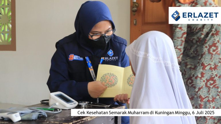 Cek Kesehatan Semarak Muharram 1447 H di Desa Calingcing - Kuningan Jawa Barat
