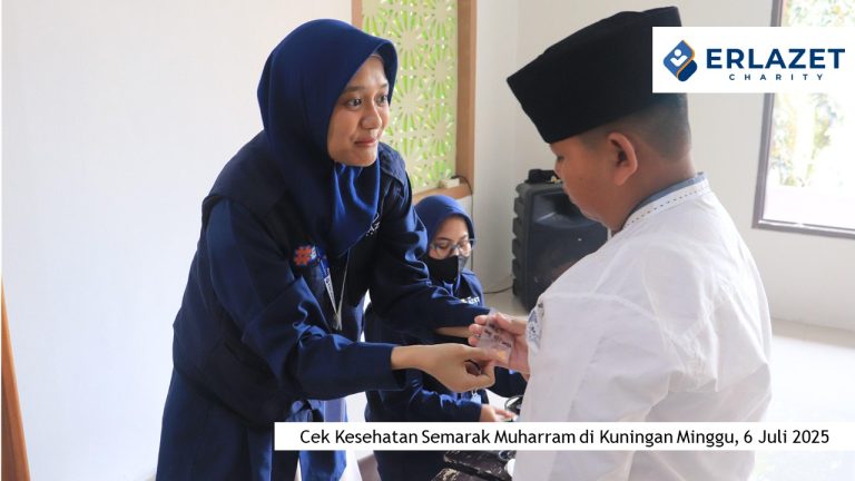 Cek Kesehatan Semarak Muharram 1447 H di Desa Calingcing - Kuningan Jawa Barat
