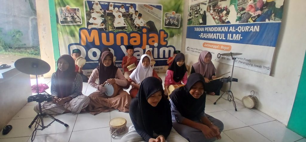 Pembinaan Marawis, Musik Islami, Erlazet Charity, Anak Yatim, Kegiatan Marawis Bogor, Sholawat Ya Thoyba