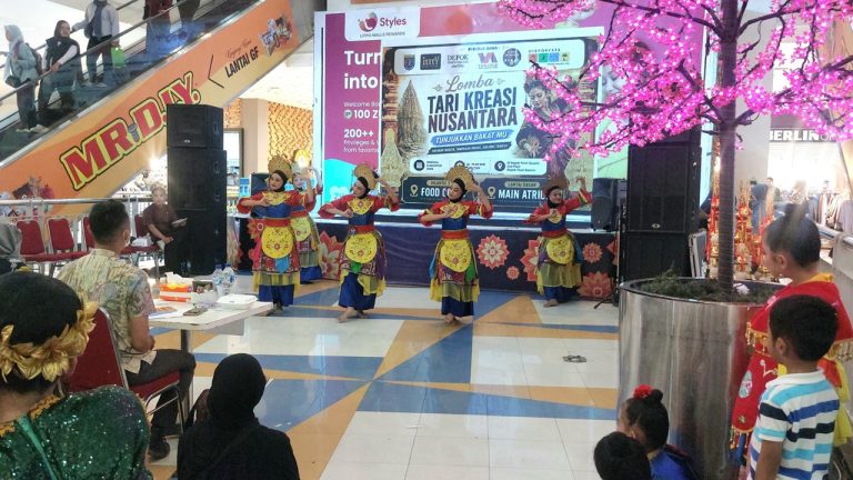 Lomba Tari, Sanggar Gunda Nusantara, Tari Igel Molek, Tari Tradisional, Seni Budaya Indonesia, Depok Town Square