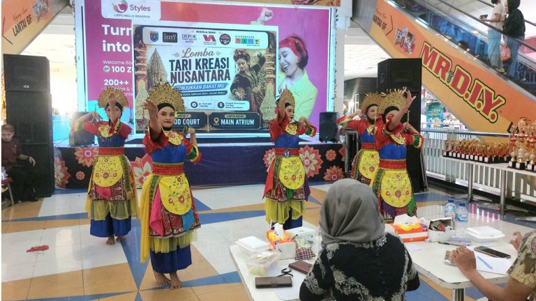 Lomba Tari, Sanggar Gunda Nusantara, Tari Igel Molek, Tari Tradisional, Seni Budaya Indonesia, Depok Town Square